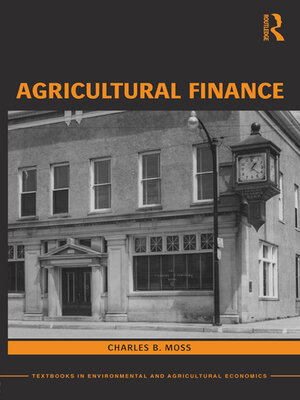 cover image of Agricultural Finance